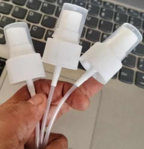 Plastic 28mm Mist Spray Pump, Color : White