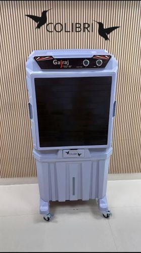 Grey Air Coolers, Material : Fiber