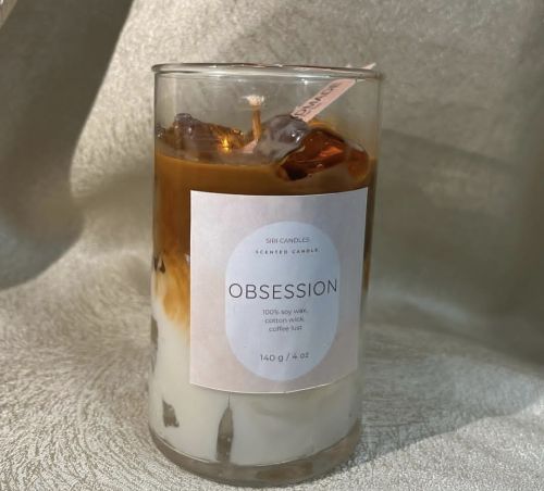 Plain Candle Jar, Color : Multicolor