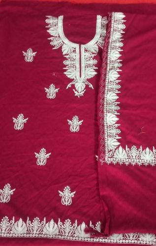 Ladies Paisley Woolen Embroidery Suit