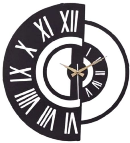 Laser Cut Wood Wall Hanging Watch Medium, Packaging Type : Box