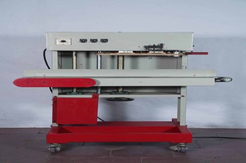 Steel 60Hz Mini Vertical Band Sealing Machine, Voltage : 220V