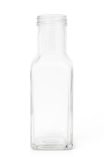 Plain 100ml Ultra Clear Glass Oil Bottle, Brand Name : Customised