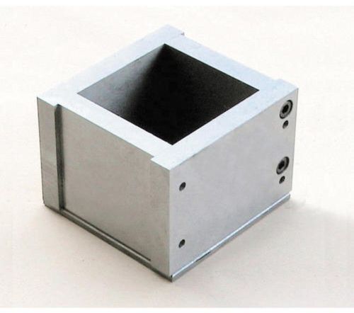 Polished Mild Steel Mortar Cube Mould, Color : Grey