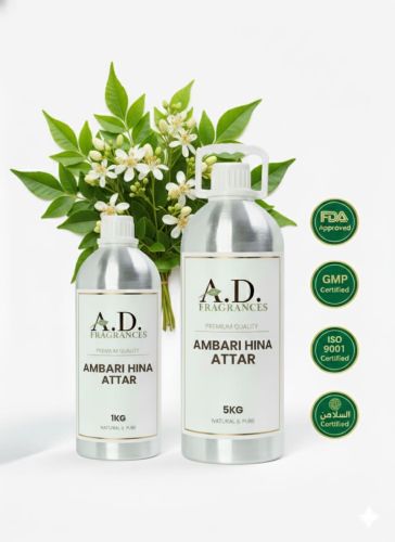 Ambari Hina Attar, Brand Name : A.d. Fragrances, Form : Liquid