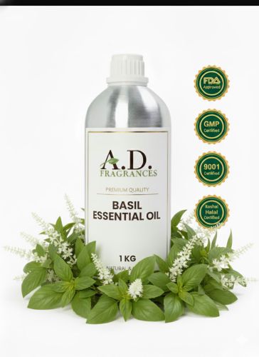 A.d. Fragrances Basil Essential Oil, Purity : 100%