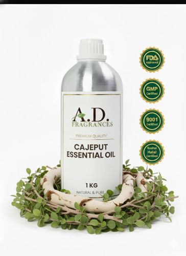 Natural Cajeput Essential Oil, Color : Transparent