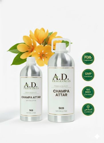 Champa Attar, Brand Name : A.d. Fragrances, Form : Liquid