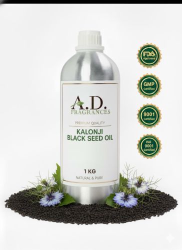 Organic Cold Pressed Kalonji Black Seeds Oil, Form : Liquid