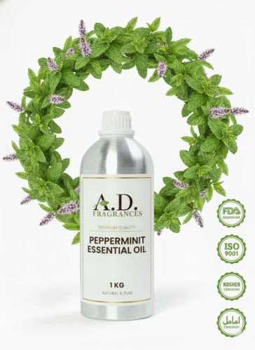 Peppermint Essential Oil, Brand Name : A.d. Fragrances