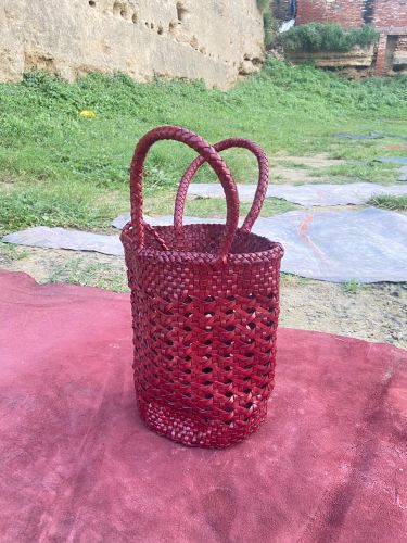 Ladies Shopping Leather Bags Handled