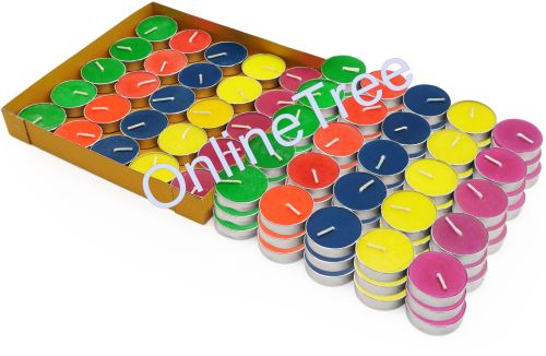 Plain Polished Designer Candle, Shape : Round