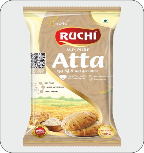 10kg MP Pure Atta, Brand Name : Ruchi, Packaging Type : Plastic Bag
