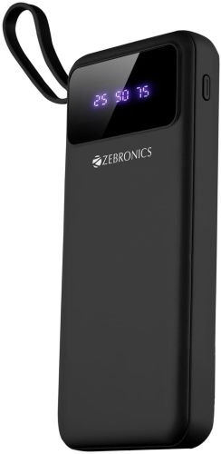 Zebronics MB10000S6 (V1) Power Bank, 10000 mAh,