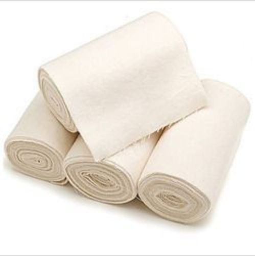 White Cotton Rolled Gauze Bandage