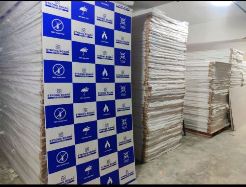 Plain Polished PVC WPC Sheets, Color : White