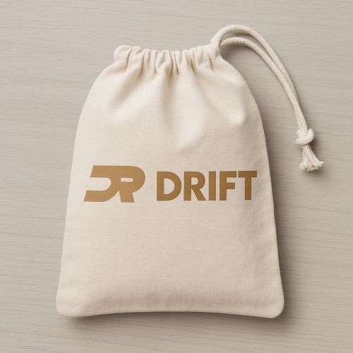 Plain Cotton Drawstring Bags, Color : Brown for Shopping