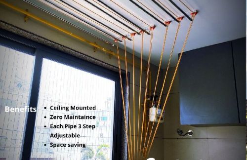 Aluminium Cloth Drying Stand