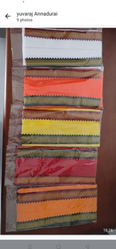 Plain Cotton Gamcha, Color : Multicolor for Human Consumption