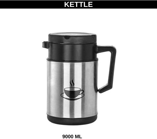 Plastic Steel PU Insulated Tea Kettle, Capacity : 1L