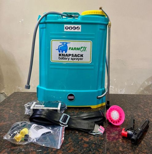 Plastic Agricultural Battery Sprayers, Color : Green, Blue
