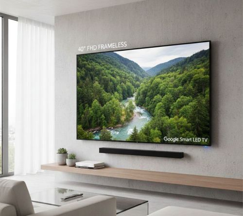 40Inch FHD Ready Frameless Google Smart LED TV