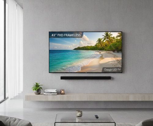 43Inch FHD Frameless Google Smart LED TV