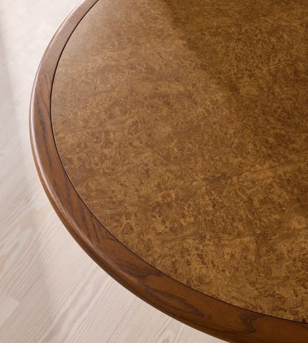 Solid Wood Elian Dining Table, Dark, Brand Name : Quick Artsy