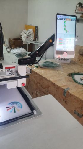 Semi Automatic Embroidery Machine, Color : Grey, Certification : Ce