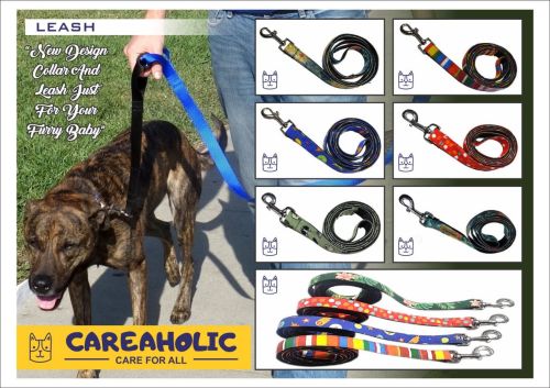 Rexine Pet Leash, Color : Multicolor for Dog Training Traffic Leading