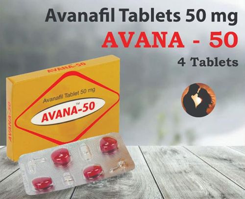 Avana 50mg Tablets, Type Of Medicines : Allopathic