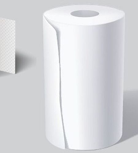 Paper 3 Ply Kitchen Tissue Roll, Color : White for Cleaning/wiping