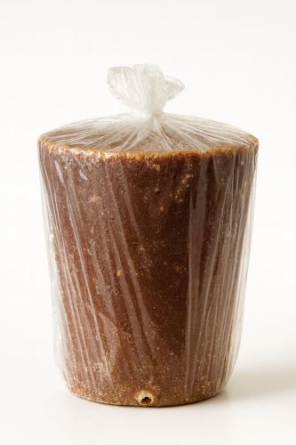 Organic Brownish Jaggery Block, Packaging Type : Plastic Bag