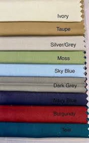 Plain Sateen Cotton Bed Sheet Fabric, Color : All Colour
