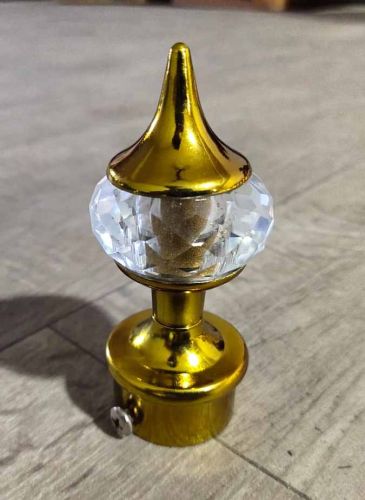 Smooth Finish PVC Decorative Curtain Bracket