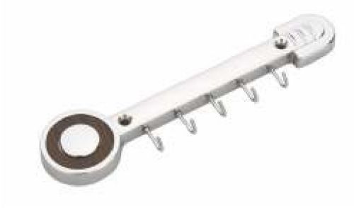 Zinc Decorative Key Holder, Color : Silver, Packaging Type : Box