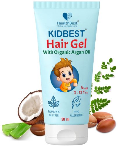 Healthbest Kids Hair Styling Gel, Color : Transparent