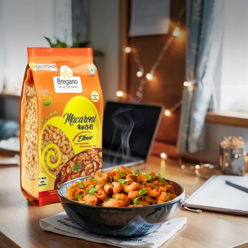 Bregano Macaroni (Elbow Pasta), Color : Natural