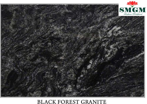 Rough-Rubbing Doted Black Forest Granite, Brand Name : SMGME
