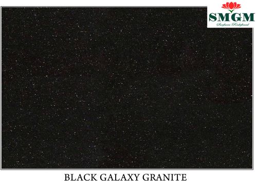 Black Galaxy Granite 17+ Mm Thickness, Shape : Rectangle