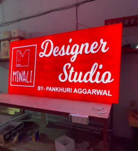 Acrylic 3d Sign Board, Color : Customizable for Advertising