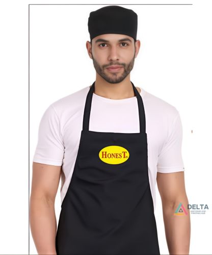 Polycotton Customized Printed Chef Apron, Thickness : Standard
