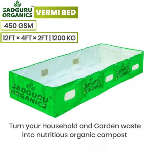 450gsm 12x4x2FT HDPE Vermi Compost Bed 12×4×2FT