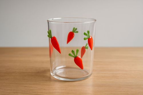 Printed Juice Glasses, Shape : Cylindrical for Drinking Use
