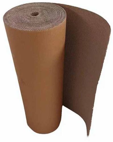 3 Ply Corrugated Paper Roll, Color : Brown for Packaging Shipping