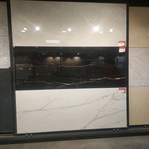 Plain Ceramic 32x64 Large Tiles, Shape : Rectangle for Construction