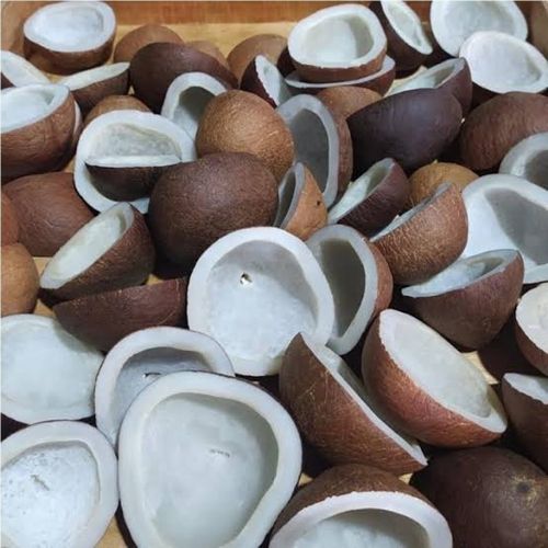 Half Cut Coconut Copra, Taste : Light Sweet