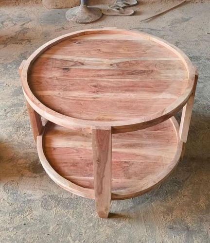Polished Sheesham Wooden Center Table