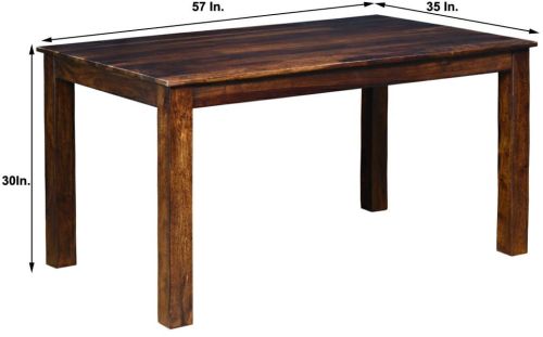 Sheesham Plain Wooden Dining Table Standard for Hotel, Home