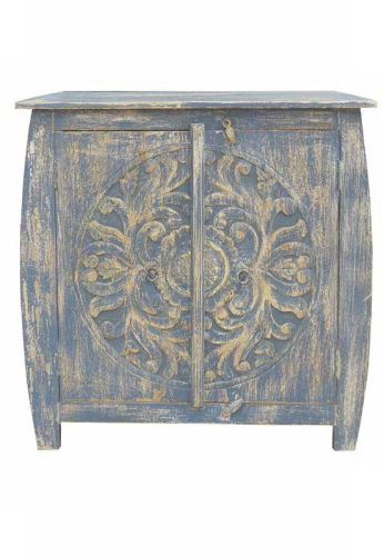 Polished Sheesham Wooden Living Room Cabinet Standard